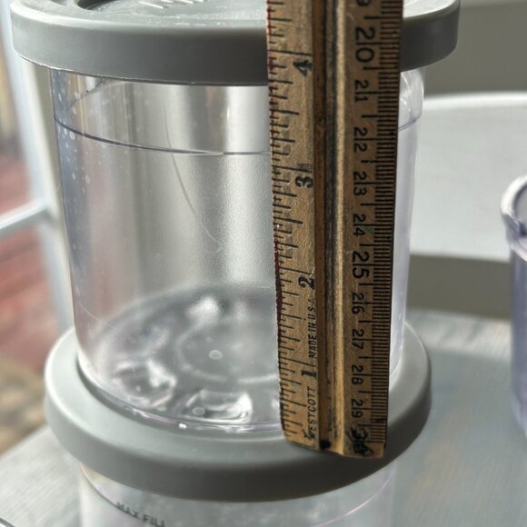 Ninja Ice Cream Maker Outer Bowl Lid & 3 pint containers NC300 - Picture 11 of 11